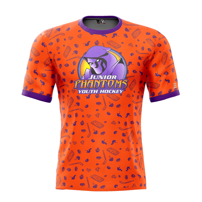 Jr. Phantoms Youth Sublimated Pattern Tee